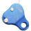 Aluminum Climbing Rope Blocker for Outdoor Climbing 2