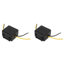 2X Filtr Zasilania Samochodu 12V Filtr Zasilania Stereo Reduktor SzumóW Audio, do Wzmacniaczy KorektoróW