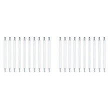 20PCS Sublimation Pen Blank Without Pinch Shrink Packaging, Heat Transfer Sublimation Ballpoint Pen, for DIY Office