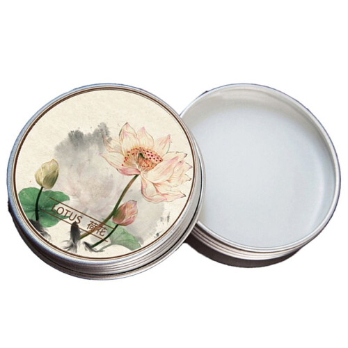 10 St Kvinnor Solid Parfym Portable Solid Balm LåNgvariga Dofter Elegant Kvinnlig Solid Parfym(Lotus) 1