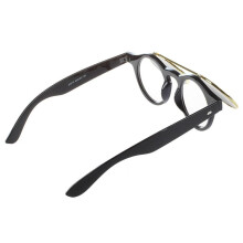 3X Schattige Unisex Goth-Bril, Retro Opklapbare Ronde Zonnebril