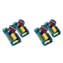 4PCS 200W 3-Way Audio Hifi Filter Circuit Board Stereo Speaker Crossover Filters Treble/Bass 3 Unit Frequency Dividers