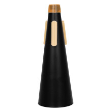 Trumpet Practice Mute with Volume Reduction, Jazz Straight Mute for Quiet Playing and Secure Fit