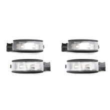 4 Pièces Lampe Dôme Lampe de Lecture pour B6 B7 CC 5 MK6 MK7 Intérieur Maquillage Lumières 1KD947109A Noir