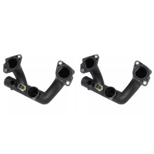 2X AJ85885 96JV-8A504-BD Termostato Alloggiamento Refrigerante Acqua Pull per Vanden Plas XJ8 XJR XK8 3.2 4.0 V8
