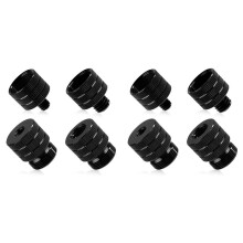 8 Stuks Microfoonstandaardadapter, Microfoonschroefdraadadapters 1/4 Vrouwelijk Naar 5/8 Mannelijk Schroefadapter voor Microfoonboomcamerastatief