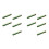 10Pcs 2 X 20 Pin Male GPIO Header for Raspberry Pi Zero Double Row 20 Pin Male Pin GPIO Connector Stacking Header Extend 1