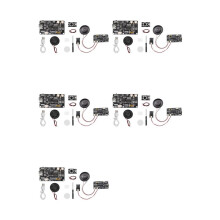 5X Recordable Sound Module with MP3 Download TYPE-C for Christmas Birthday Card Music Cover Wall Without Battery