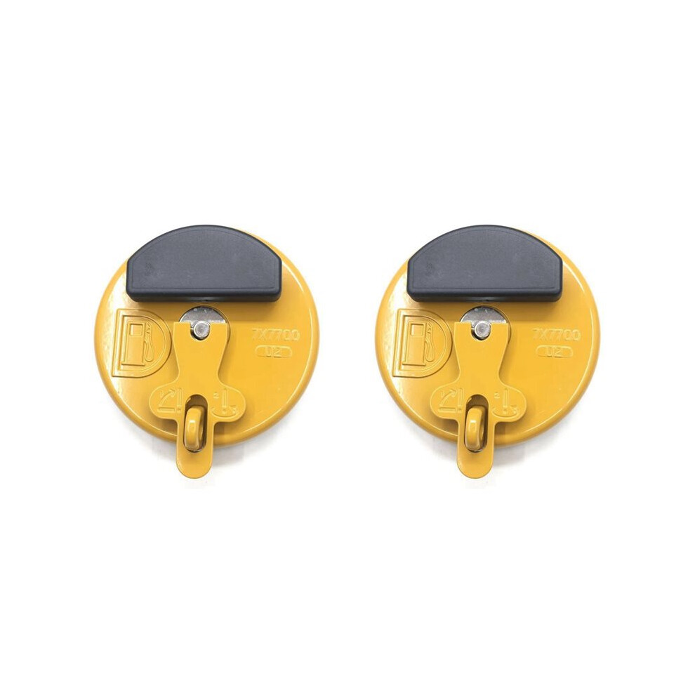 2X Excavator Fuel Tank Cap Padlock Filter Tank Cap For Cat 320B/C/D 329D 330C 325C 345D 6032756156148