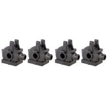 4Pcs Gearbox Housing Gear Box 7177 for ZD Racing -10 DBX10 10421-S 9102 1/10 RC Car Spare Parts Accessories