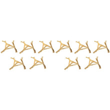 10X Metall-Kristallkugel-Ausstellungshalter, Eierkugel-Ständer, Goldfarben, Moderne Einfachheit für Heimdekoration