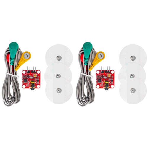 2X Muscle Electrical Sensor Module EMG Signal Collection for  Electronic Development Kit,for Mobile Electronics