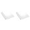 2X LED Flat Panel Night Vision Reading Light, Eye Protection Reading Light Student Night Reading Light White 1