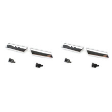 2X para  LS460 2007-2009 Conjunto de Tampa Do Bico Do Lavador de Faróis de Carro 85208-50030 85207-50030