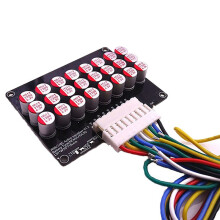 2X Hela Gruppen Balancer 8S 5A Active Lithium Lipo Lifepo4 Batteri Equalizer EnergiöVerföringskondensator BMS-Kort med Skal