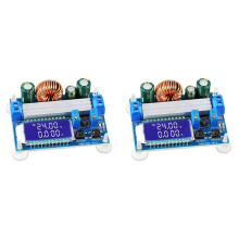 2X 35W 5.5-30V to 0.5-30V Digital LCD Display Automatic Step Down Buck Boost Converter Power Supply Module