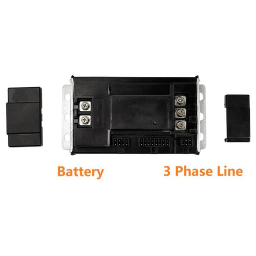 2X Sine Wave Controller 48V 60V 2500W 72V 3000W Electric Bicycle Brushless  Controller 50A Scooter Motor Controller 1