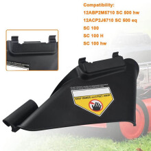 2X 731-7131 731-07131 RasenmäHer-Seitenauswurfkanal für MTD, Cub Cad, Craftsman für Troy Bilt Mower TB110, TB130