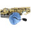 Saxophone and Clarinet Cleaning Cloth  Moisture Removal, Protects Tone, Lint PullThrough Design 2