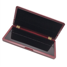 Solid Wood Saxophone Reed Case for Alto and Tenor – Holds 10 Reeds with Damage Protection