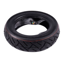 4pcs 10X2.5 Front/Rear Scooter Tire Wheel Solid with Inner Tube Replacement for 10 Inch Electric Scooter Skateboard