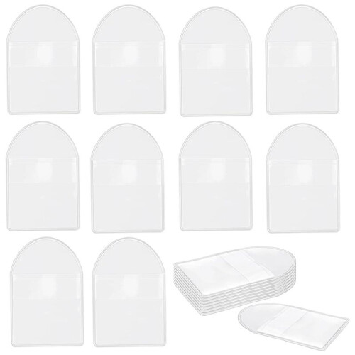 Pacote com 600 Mangas de Moedas de Bolso Único de 2 Polegadas, Suprimentos para Coleta de Moedas de Plástico Suportes Transparentes Protetores Sacos 2