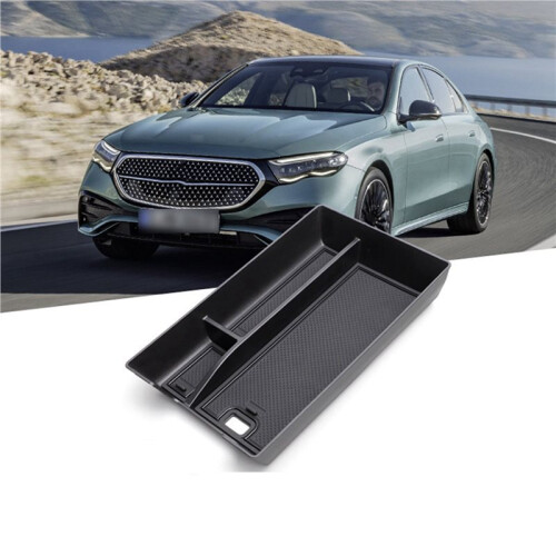 2X Car Central Control Armrest Box Storage Box for   E Class W214 V214 E200 E260 E300 2024 2