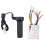 2X 24V 500W  Electric Bike Motor Brushed Controller Box with Brush Controller Long  Turn Handlebar 3