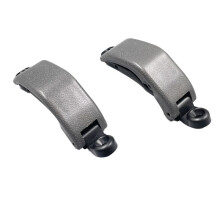 2PCS Car Rear Quarter Window Lock Set 62910-35010-E0 for Tacoma 1995-2001 Hilux 97-06 62910-35020-B0 Gray