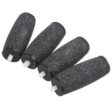 12pcs / Lot Tetes de Rouleau de Remplacement pour Machine A Pedicure Lime A Pied Electrique Lisse de Velours Dissolvant de Callosites de la Peau Morte