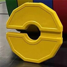 4 Stück Gym Micro-Type-Platten, Hantelscheiben, Bruchteil-Gewichtsscheiben, Gummi-Bruchteil-Gewichtsscheiben, Zusatzöffnung 35 mm, 0,5 Kg