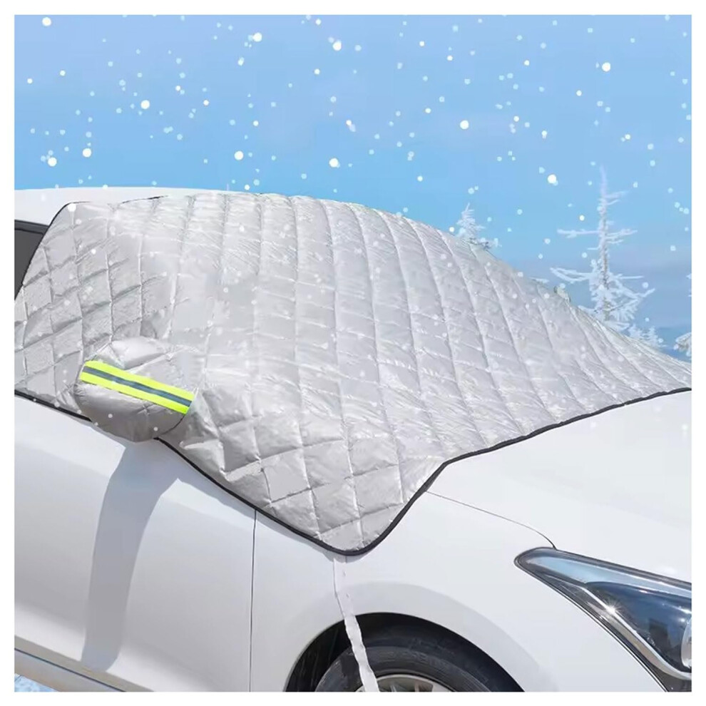 Magnetic Car Windshield Snow Cover For Ice And Frost Protection, Full Coverage AllâSeason Guard 9092120199970