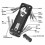 2X Bicycle Multifunction Tool Kits Multitool Tire Repair Tool Set with Screwdriver Chain 5