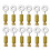 24Pcs DIY Tools Handmade Leather Goods Tools Suture Fixing Needle Leather Goods Fixed Needle Stitching 0-6mm 2