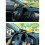 Heavy Duty Adjustable Steering Wheel Lock Type B, Bright Yellow AntiTheft Device for Cars with 2 Keys 5