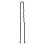 60 Pezzi La Donna 7 cm Lungo Metallo Nero DIY Chignon Pin 4