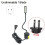 3X 30 LED Sewing Machine Light Sewing Lighting for Workbench Lathe Drill Press Flexible Gooseneck Arm Work Lamp US Plug 7