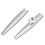 3X New Silver Kazoo Aluminum Alloy 5