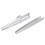 3X New Silver Kazoo Aluminum Alloy 8