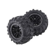 8 Stuks 6034 12mmHex Skidproof Rubberen Band voor SCY 16101 PRO 16102 PRO Upgrade 1/16 RC  Truck Wiel Onderdelen Zwart