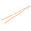 Trainers Replacement 8mm Wide Orange Flat String Shoelace 4 Pair 2