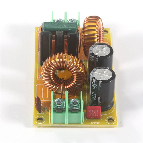 2X 10A  LC Filter Module EMI EMI Filter EMC FCC Safety Automotive Audio High Frequency Filter Module 2