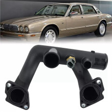 2X AJ85885 96JV-8A504-BD Thermostat Kühlmittelgehäuse Wasser Ziehen für Vanden Plas XJ8 XJR XK8 3.2 4.0 V8