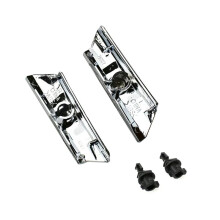 2X for LS460 2007-2009 Car Headlight Washer Nozzle Cover Set 85208-50030 85207-50030