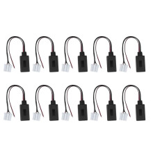 10X Car Wireless Module Music Adapter Aux Audio Cable for 2 3 5 6 Mx5 Rx8