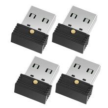 4X Jiggler de Mouse USB, Jiggler Automático de Mouse de Computador, Mantém o Computador Acordado, Simula o Movimento Do Mouse