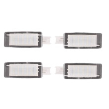 4X Car LED License Plate Light for Dacia Duster 10-15