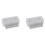 2pcs 0.01mm Microscope Slides Reticle Calibration Slide Ruler  Microscope Calibration Ruler Stage Micrometer 1