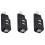 3X 4 Port USB Hub,  USB 2.0 Data Hub Splitter Small Portable, for PC, Laptop, Notebook PC,  XPS, 1