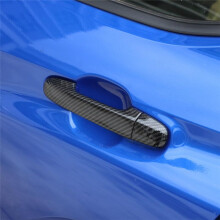 For Crosstrek 2024 Forester 2019-2022 Car Exterior Door Handle Cover Trim Accessories, Carbon Fiber Pattern